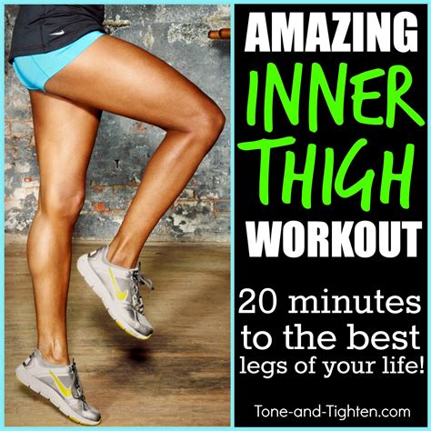 Amazing Inner Thigh Workout In Minutes Tone And Tighten