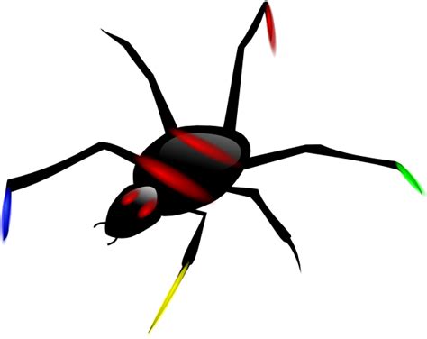 Insect Spider Clip Art At Vector Clip Art Online Royalty