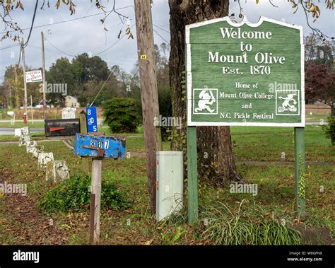 Welcome To Mt Olive Hi Res Stock Photography And Images Alamy