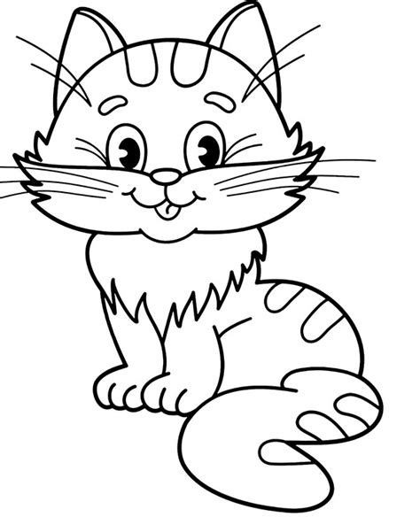 Our printable sheets for coloring in are ideal to brighten your family's day. Kitten Coloring Pages - Free Printable Coloring Sheets