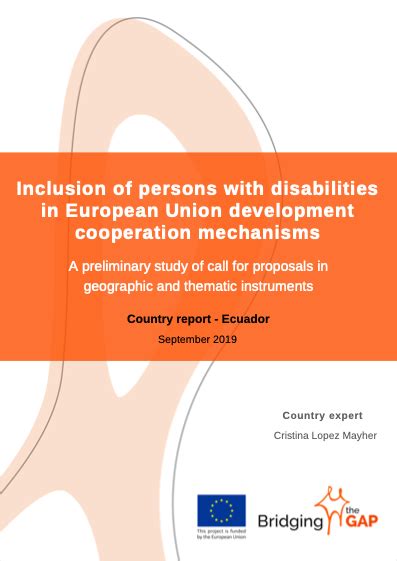 Inclusion Of Persons With Disabilities In European Union Development