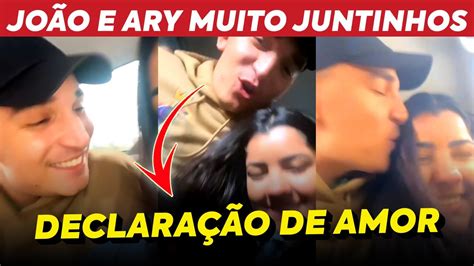 DECLARAÇÃO DE AMOR JOÃO GOMES SE DECLARA PRA ARY MIRELLE YouTube