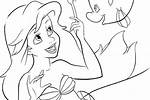 Arielle Ausmalbilder Disney Prinzessinnen Malvorlagen Mermaid