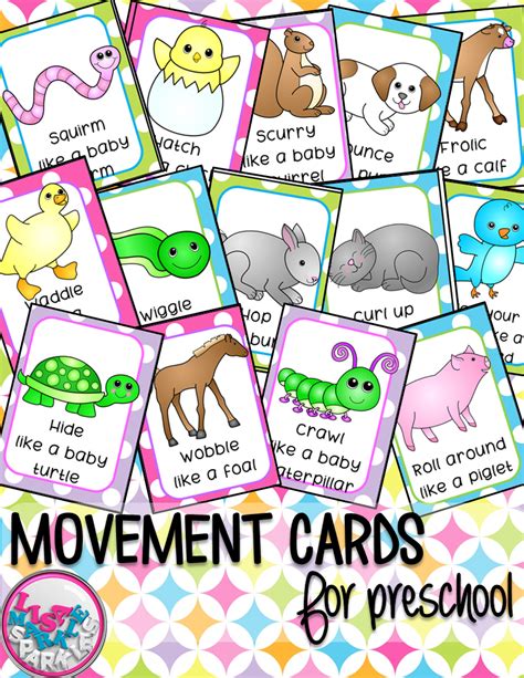 These Baby Animals Themed Movement Cards Will Keep Your Students Active