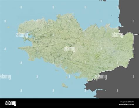 Bretagne Karte Fotos Und Bildmaterial In Hoher Auflösung Alamy