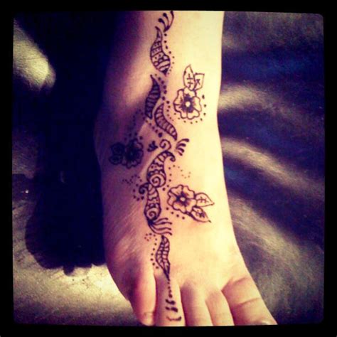 Henna Foot Tattoo By Monteyroo On Deviantart