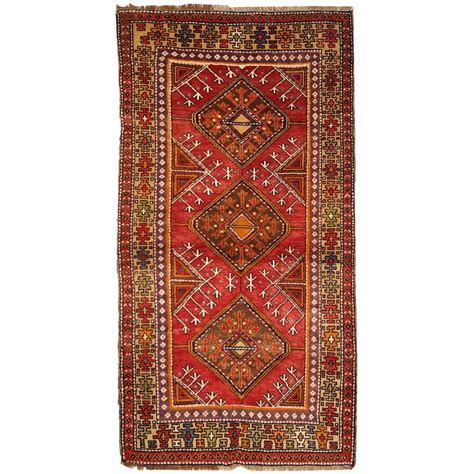 Handmade Antique Mongolian Rug 1920s 1l20 For Sale At 1stdibs