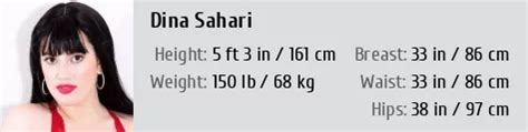 Dina Sahari Height Weight Size Body Measurements Biography Wiki Age