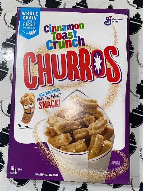 Cinnamon Toast Crunch Churros 337g Raresnackstoronto