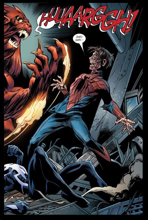 Kaine Earth 1610 He Is A Disfigured Clone Of Peter Parker And Has An