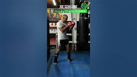Killer Muay Thai Elbows With Joe Schilling Youtube