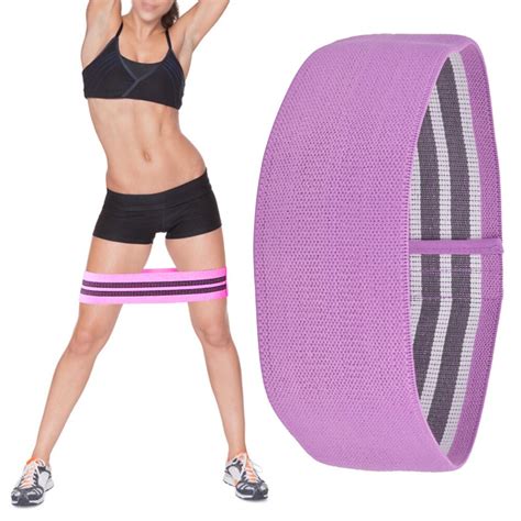 Unisex Booty Band Hip Circle Loop Resistance Band Workout Exercise For Legs Thigh Glute Butt