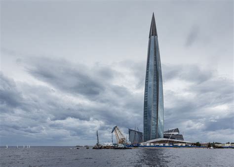 Gallery Of Europes Tallest Skyscraper Approaches Completion In St