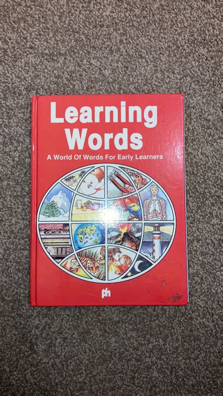 Learning Words Book A World Of Words For Early Learners Vinted