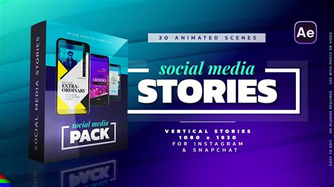 Instagram Stories Pack After Effects Template - YouTube
