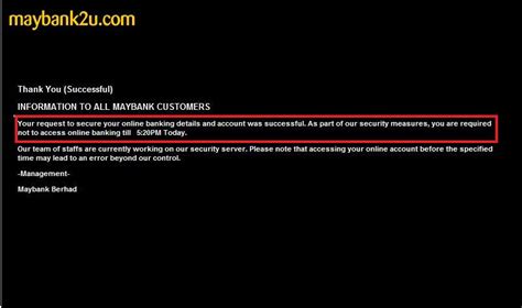 Tetapi tenang sahaja semua itu dapat diatasi dengan cara berikut Hati-Hati Dengan Fake Maybank2u Website (Penting!!!)