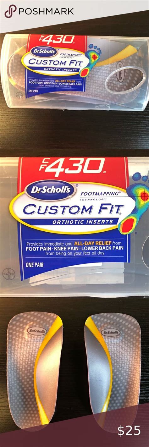 Dr Scholls Custom Fit Orthotic Inserts Dr Scholls Orthotics Custom Fit