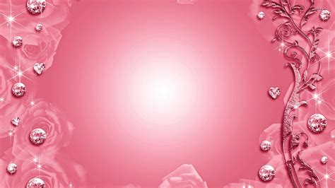 Pink Diamonds And Pink Diamond Heart Wallpapper Pink Diamond Wallpaper
