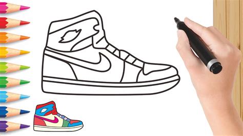 How To Draw Shoes Jordans Step By Step