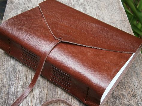 Genuine Leather Journal Handmade Large 6x8 Free Etsy