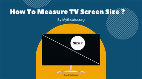 How To Measure A Tv Screen Size