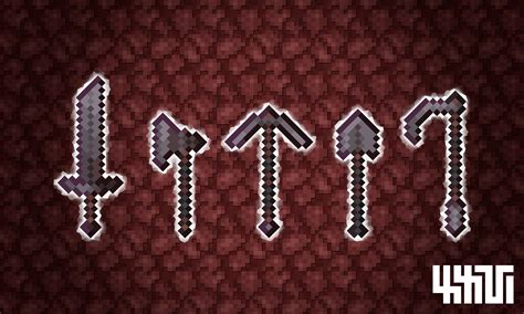 Xxvis Tweaked Netherite Tools Minecraft Texture Pack