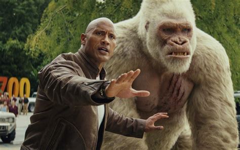 Rampage Review Dwayne Johnsons Latest Boisterous Film Is Your New