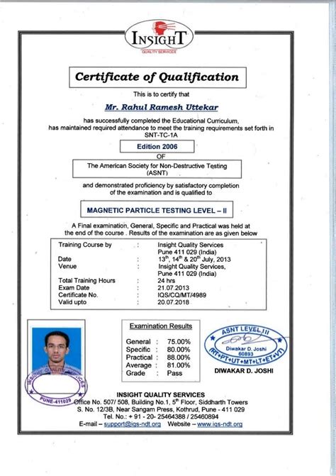 Ndt Level 2 Certification