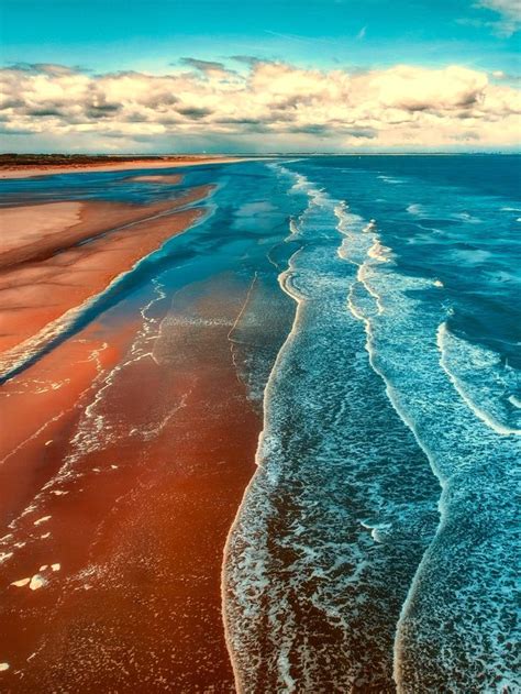 Sky Tide Art Print By Mixed Imagery Society6 Ocean Wallpaper Beach