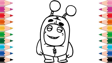 Näytä lisää sivusta oddbods facebookissa. How to Draw Oddbods Slick Coloring Pages for Kids - YouTube