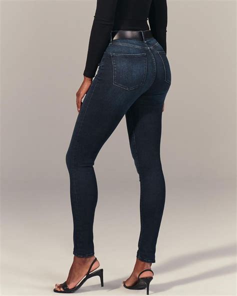 Womens Curve Love High Rise Super Skinny Jeans Womens Bottoms In 2020