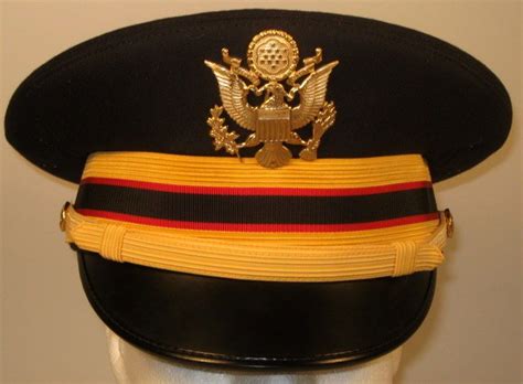 Army Company Grade Officer Adjutant Generals Corps Dress Blues Hat Cap