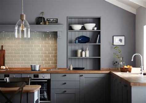 Shop appliances and a variety of appliances products online at lowes.com. Fairford Slate Grey Shaker Style Kitchen - Farmhouse ...