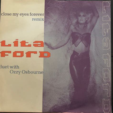 Lita Ford Close My Eyes Forever Releases Discogs