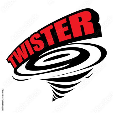 Twister Icon Vector Stock Vector Adobe Stock