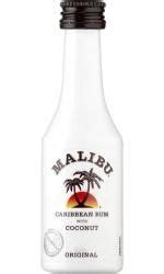 Pour all ingredients into a shaker of ice, shake, then strain into a rocks glass full of ice. Malibu Coconut Liqueur Miniature 5cl Miniature (With ...