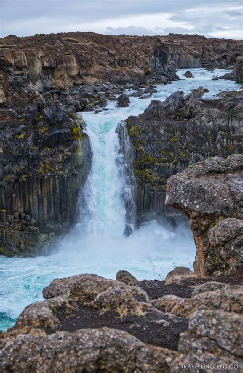 Hdr Of Aldeyjarfoss Waterfall Iceland Travelling Lens