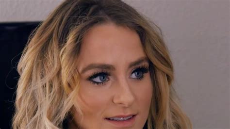 Teen Moms Leah Messer Says She First Had Sex At 13