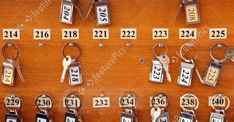 Hotel Types Of Room Keys Housekeeping And Front Office Department