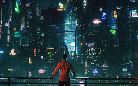 Altered Carbon City View Wallpaper Rcyberpunk