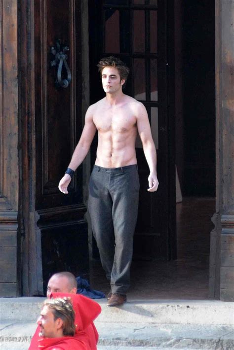 Robert Pattinson Is Shirtless In Italy — Photos Socialite Life