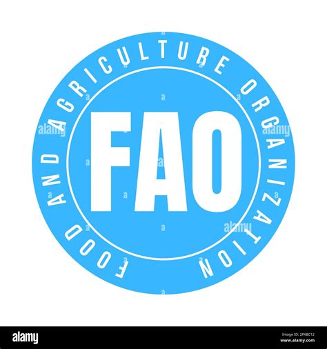 Icono De Símbolo De La Organización De La Fao Para La Agricultura Y La