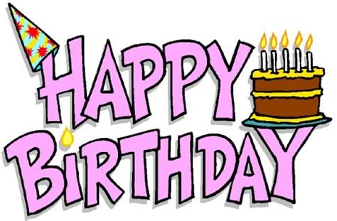 Happy Birthday Sign Clipart Best