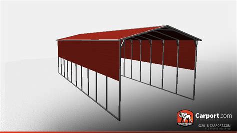 Note again that prior to building your new rv garage, there will be additional time for planning, drawings. RV Cover with Metal Roof 18' x 41' x 12' | Shop Metal ...