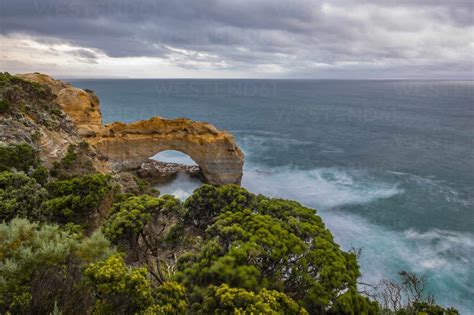 The Arch At Port Campbell National Park In South Australia Stock Photo