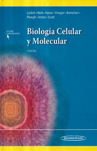 Biologia Celular Y Molecular 7 Ed Pd Lodish Harvey Libro En