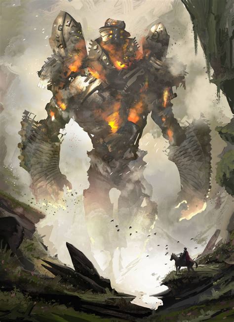 Shadow Of The Colossus Fan Art Shadow Of The Colossus Monster Design