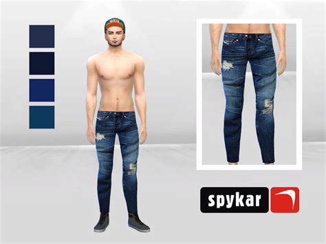 Street Wave Skinny Jeans The Sims 4 Catalog
