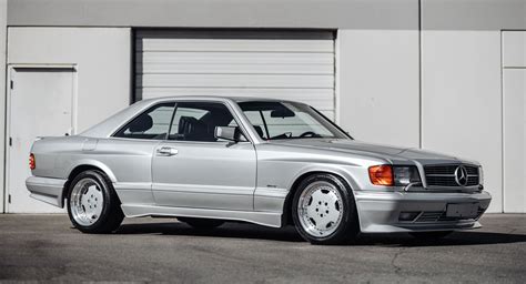 1989 Mercedes Benz 560 Sec Amg 60 Widebody Is Bad To The Bone Carscoops