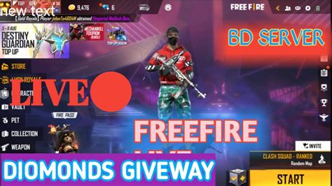 Freefire Live Bangla Garena Freefire Youtube
